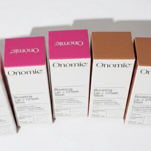 Onomie Boosting Lip + Cheek Stick Hydrating  Collagen Shea Butter 5 PC LOT